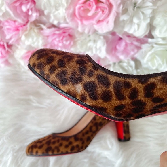 Christian Louboutin Leopard Heels - Picture 3 of 8